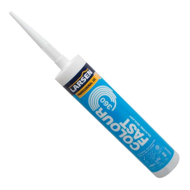 Larsen Colourfast 360 Silicone 300ml (Choice Of Colour) | Pro Tiler Tools